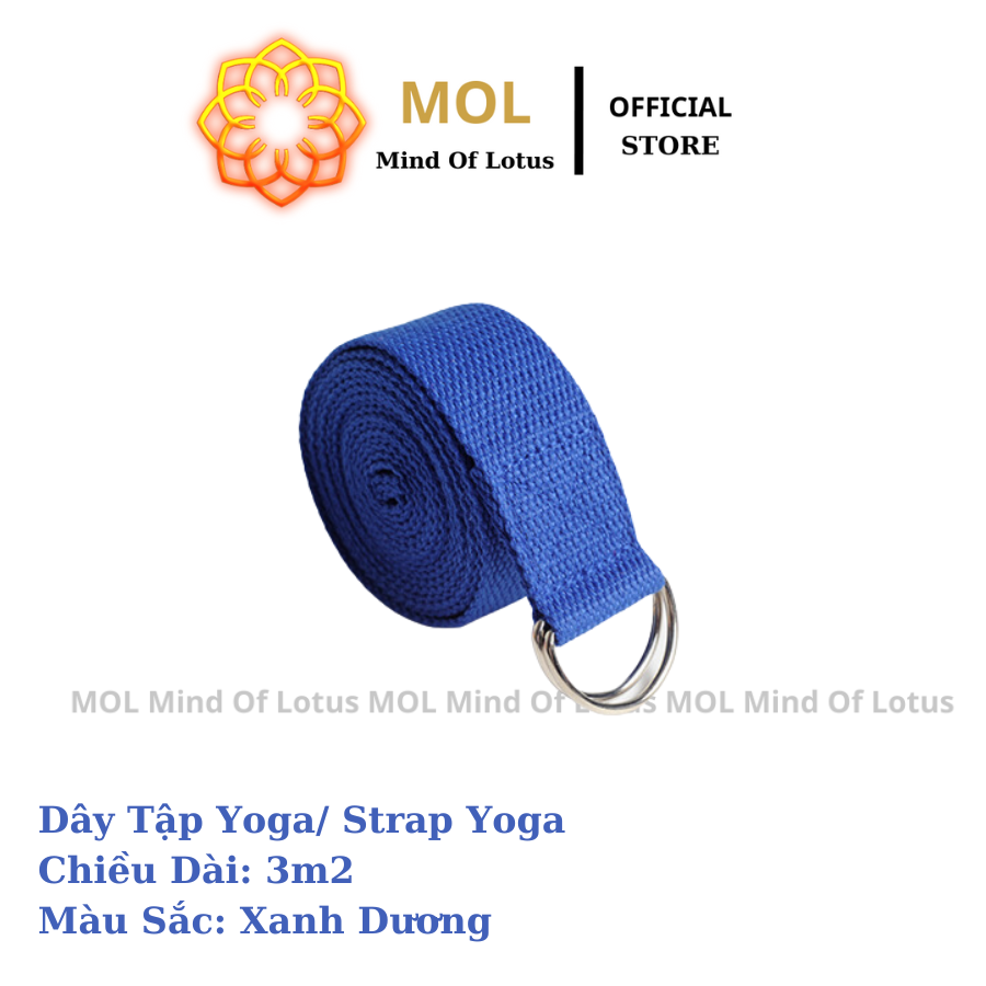 MOL Mind Of Lotus Day Tap Yoga 3M2 Xanh Duong